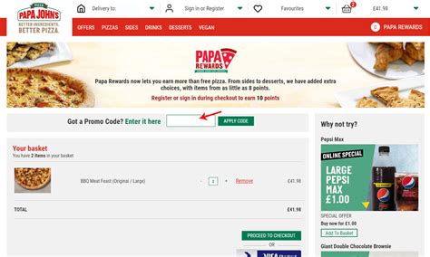 Discover Papa Johns Veterans Day Deals & Promo Code, Coupons using at papajohns.com. Purchasing with Promo Code to cut budget. 26 active Promo Code in May 2024. ... Papa John'S 25 Off Code Reddit. 40 off papa johns coupon. 50% off coupon for papa johns. Papa John'S Gift Card Code Generator.. 