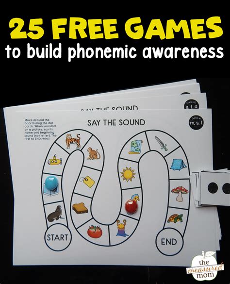 25 Phonemic Awareness Games The Measured Mom Phonemic Awareness Activities For Kindergarten - Phonemic Awareness Activities For Kindergarten