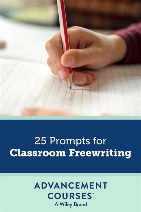 25 Prompts For Classroom Freewriting Teaching Channel Educational Writing Prompts - Educational Writing Prompts