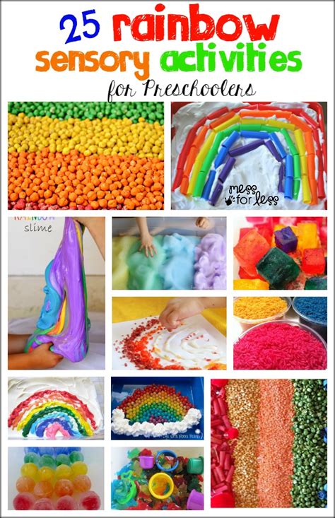 25 Rainbow Sensory Activities For Preschoolers Mess For Rainbow Science Activities For Preschoolers - Rainbow Science Activities For Preschoolers