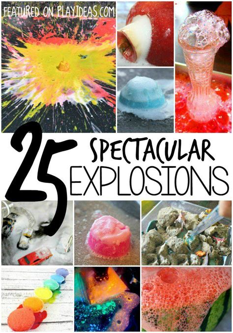 25 Spectacular Explosion Experiments For Kids Play Ideas Exploding Foam Science Experiment - Exploding Foam Science Experiment