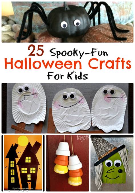 25 Spooky Halloween Crafts For Kids But Not Spooky Kids  Art Projects - Spooky Kids’ Art Projects