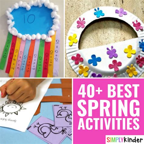 25 Spring Activities For Kindergarten To Explore The Season Activity For Kindergarten - Season Activity For Kindergarten