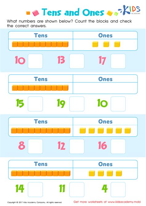 25 Tens And Ones Worksheets Free Printable Drawing Tens And Ones - Drawing Tens And Ones
