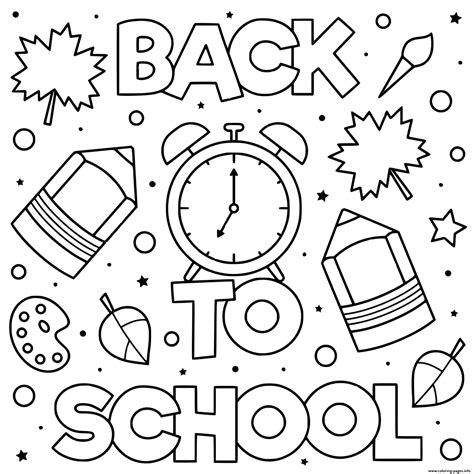 25 Unique Back To School Coloring Pages Print Back To School Coloring Pages - Back To School Coloring Pages