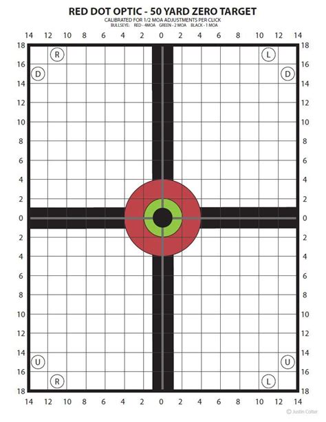 25 yard zero target printable.  Customize metrics like muzzle velocity and ballisti...