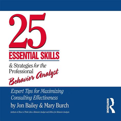 Read 25 Essential Skills And Strategies For Behavior Analysts By Jon Bailey