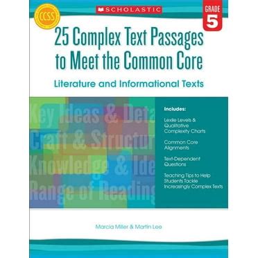 Full Download 25 Complex Text Passages To Meet The Common Core 