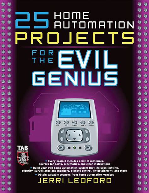 Read Online 25 Home Automation Projects For The Evil Genius 