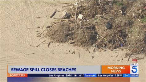 250,000-gallon sewage spill closes Long Beach coastal beaches