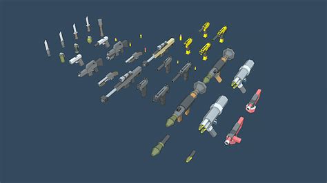 250+ Free Weapon 3D Models - Creazilla - muktibox.com