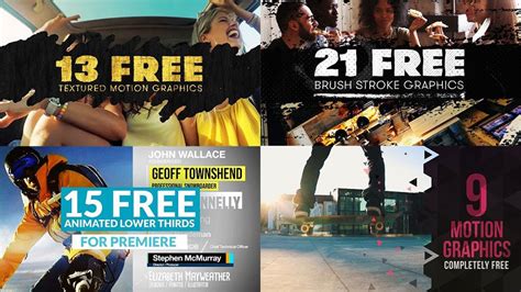 250+ Free Motion Graphics Templates For Animators Video Collective