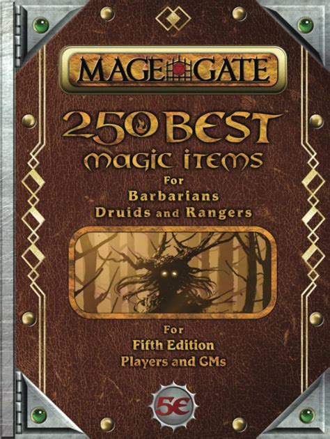 250 Best Magic Items for Barbarians, Druids, and …