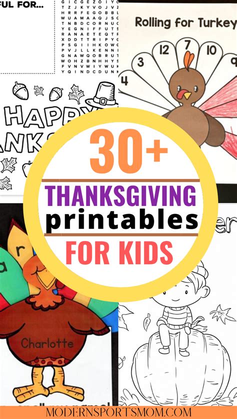 250 Free Thanksgiving Printables For Toddlers And Preschoolers Thanksgiving Preschool Worksheets Printables - Thanksgiving Preschool Worksheets Printables