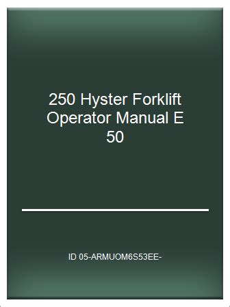 250 hyster forklift operator manual e 50. - Egenpension i henhold til tjenestemandspensionsloven af 1969.