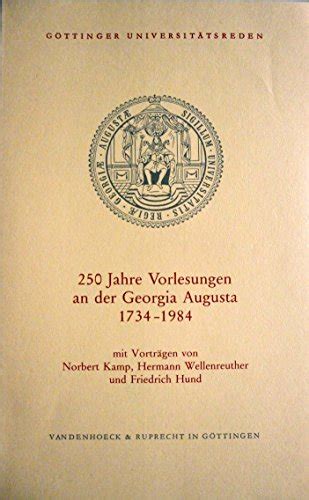 250 jahre vorlesungen an der georgia augusta, 1734 1984. - Der kulinarische wegweiser zu alberta band 2.
