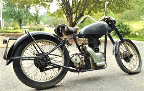 250cc 1951 Royal Enfield Model S is rarely seen