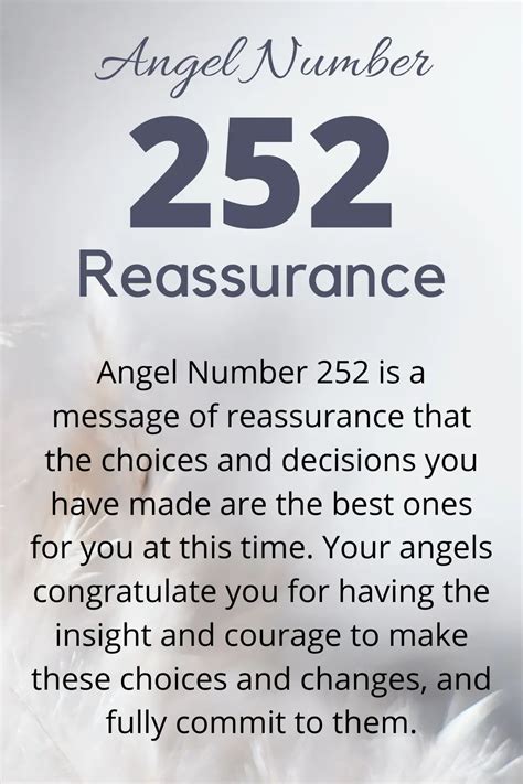 252 Angel Number