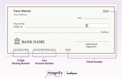 The routing number is the first set of n