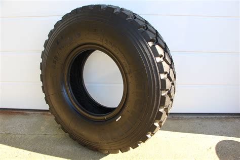 235/85-R16 tires are 4.35 inches (110.5 m