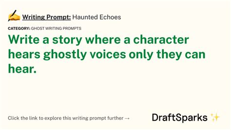 255 Ghost Writing Prompts Draftsparks Ghost Writing Prompts - Ghost Writing Prompts