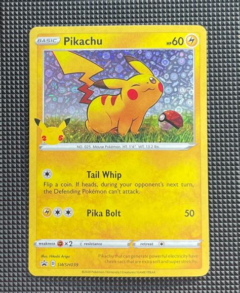 25th Anniversary Pikachu Card Price