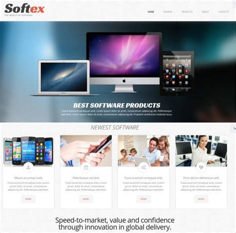 26+ FREE Software Developer Website Themes & Templates Free & Premium