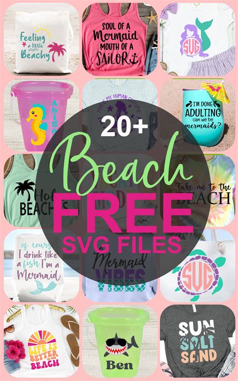 26 Beach SVG ideas svg, silhouette projects, free svg - Pinterest