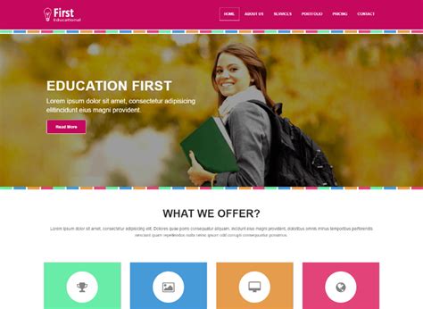 26 Best Free Education HTML Website Templates 2023