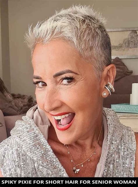 26 Short Spiky Haircuts for Women Over 60 with Sass