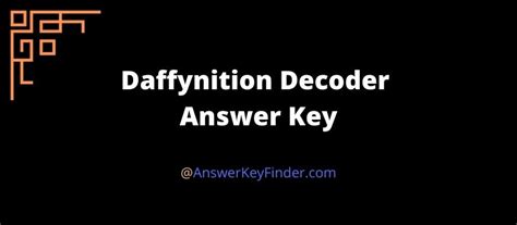 Read Online 26 45Mb Daffynition Decoder Answers Page 121 Epub Download 