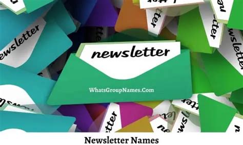 260+ Newsletter Names & Cool Name Ideas For Newsletter