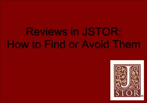 260 Reviews - JSTOR