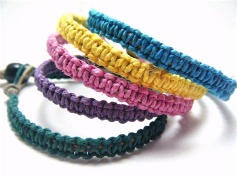 27+ Cool Designs for Hemp Bracelets Guide Patterns