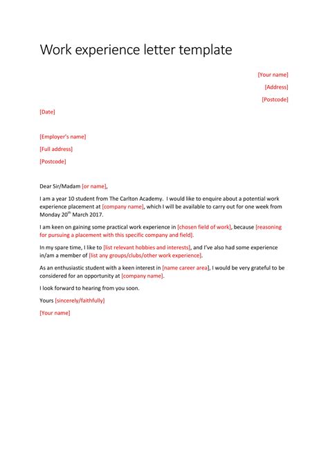 27+ Experience Letter Templates in PDF