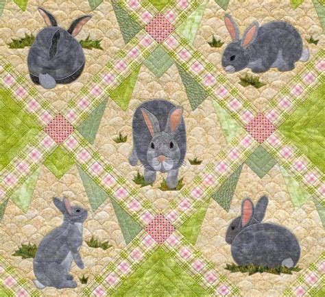 27+ Free Bunny Rabbit Quilt Patterns Images Simasbos