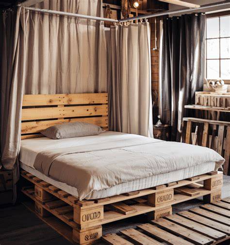 27 Creative Pallet Bed Ideas for a Stylish Bedroom - raincitystudios.com