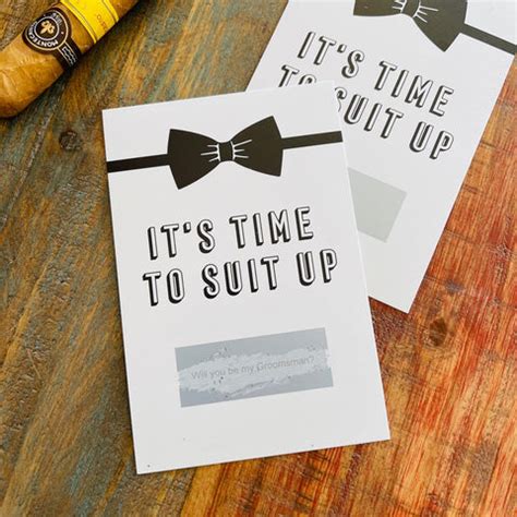 27 Creative Groomsmen Proposal Cards to Impress Your Crew