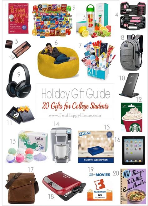 27 Holiday Gift Ideas for College Students Post University