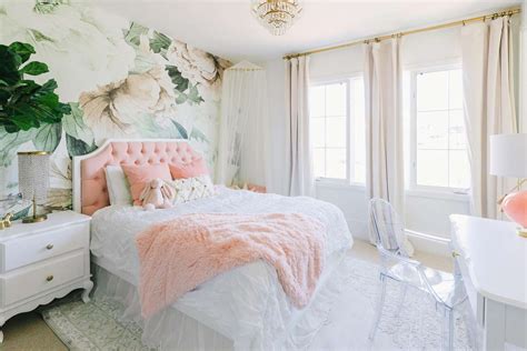 27 Dream Bedroom Ideas For Girls The Spruce Bed Design For Girls Room - Bed Design For Girls Room