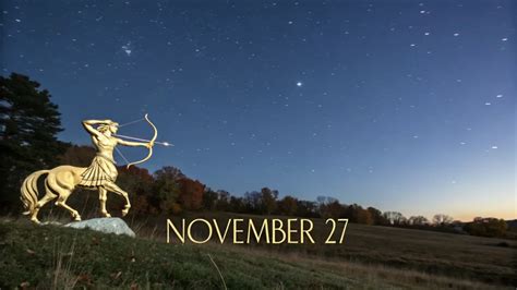 27 november sternzeichen