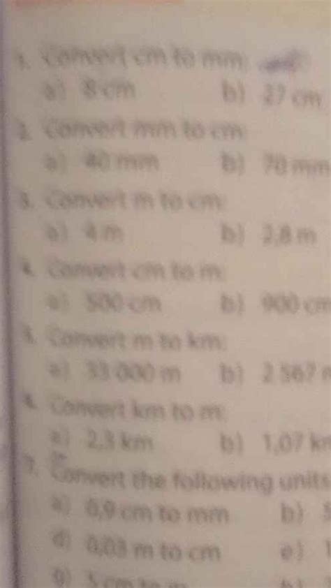 27cm To Mm