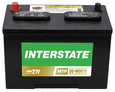 27F is the factory battery with tow package and / or cold weather pack