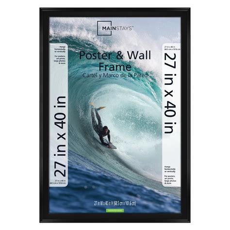 Buy ELSKER&HOME 27x40 Poster Frame Black 3 Pack, Display 24 x 36 Pictures with Mat or 27 x 40 Poster Without Mat, Include 3 Wall Art Prints, Horizontal and Vertical Wall Mounting: Home & Kitchen - Amazon.com FREE DELIVERY possible on eligible purchases. 