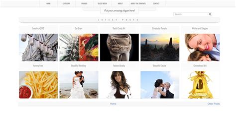 28+ Best Gallery Style Blog Templates & Themes Free & Premium Templates