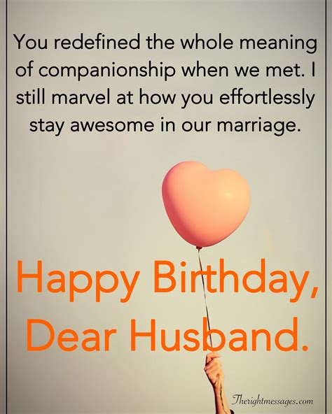 28 Birthday Wishes For Your Husband - Romantic, Funny