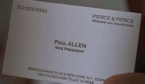 28 Customize American Psycho Business Card Template Word Free PSD File
