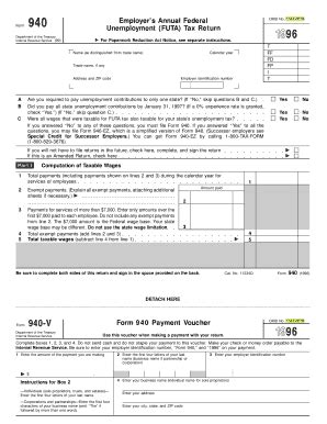 28 Printable Form 940 Templates Fillable Samples in PDF Word to