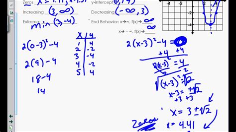 28 Quadratic Functions Worksheet Answers Worksheet Resource Plans