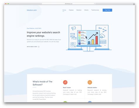 28 Technology Website Templates For Apps & Software 2020 Colorlib